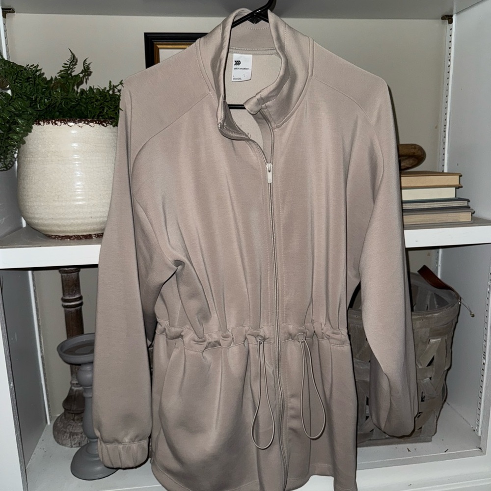 All in Motion Women's Taupe Utility Jacket NWOT